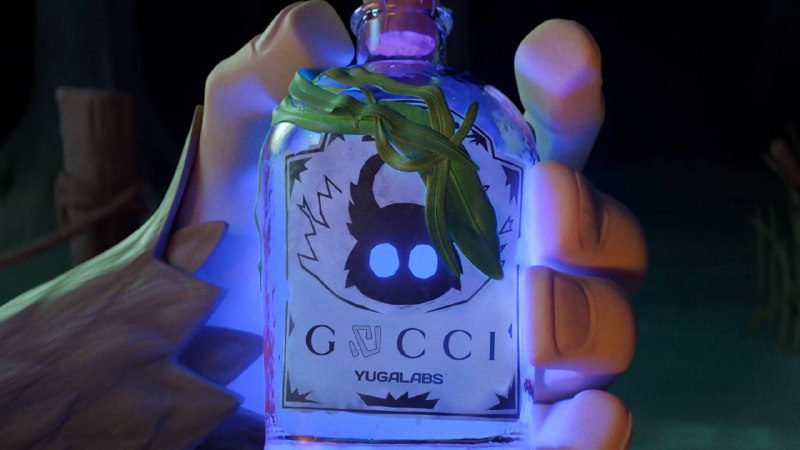 🖼 Yuga Labs заключила партнерство с Gucci В рамках сотрудничества в метавселенной Otherside...