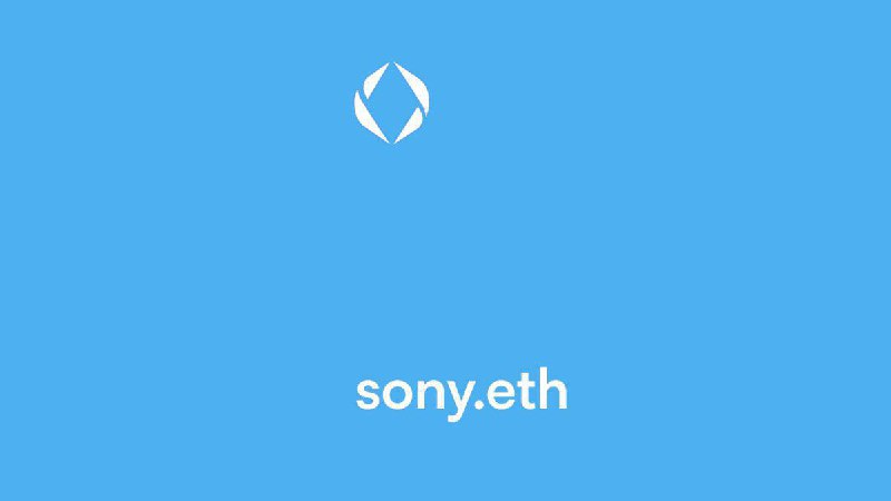 🖼 Домен sony.eth купили за 48 ETH 🤯 Коллекционер с Ethereum Name Service под ником Sunnybay купил дом...