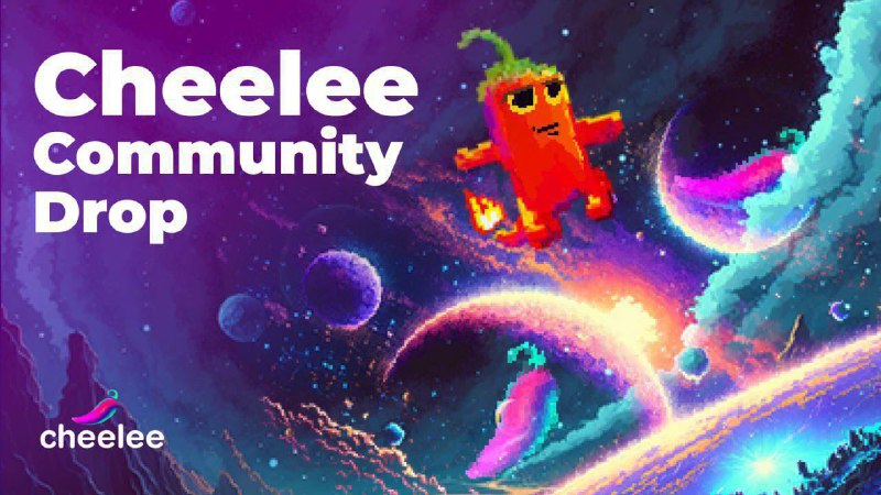 🖼 🚀Участвуем в Community Drop от Cheelee на сумму $5 000 000 в токенах $CHEEL 🚀 Cheelee — это GameFi плат...