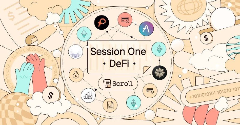 🖼 🎮 Scroll анонсировали Session One: DeFi on Scroll 🎮 🕹 Ранее был запущен Session Zero, где нужно за...