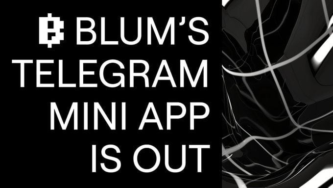 🖼 ⚡️200 инвайтов мы получили от BLUM. Проект который создал бывший работник Binance. Blum - ...