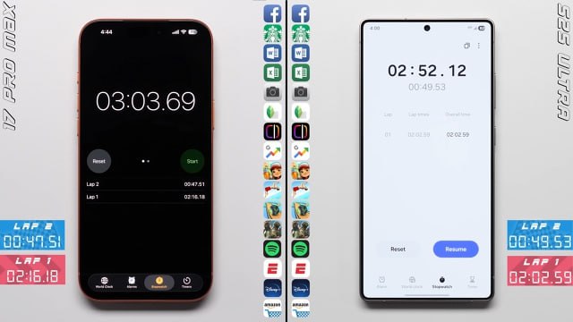 🖼 Galaxy S25 Ultra оказался быстрее iPhone 17 Pro Max
