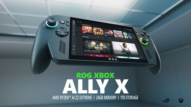 🖼 Microsoft открыла предзаказы на портативную консоль ROG Xbox Ally, созданную совместно с ...