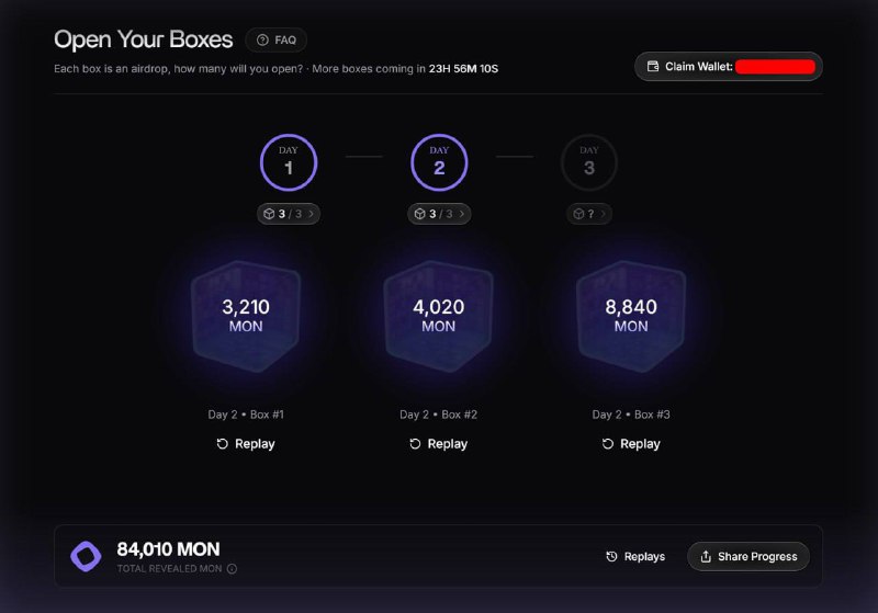 🖼 😕 Monad раздал? Или 3 дня лудки?