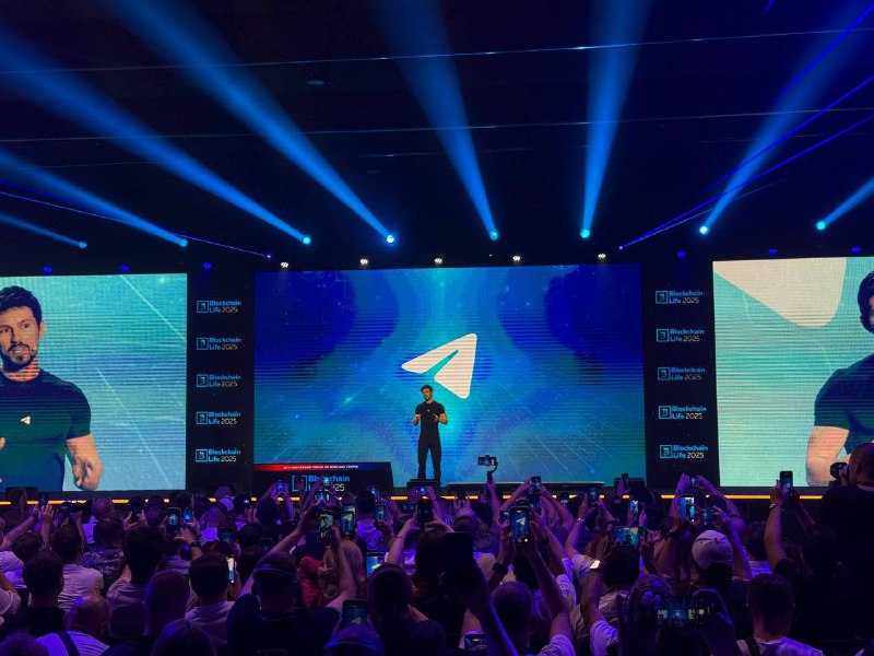 ↩️🎬🖼 Тут будет информация с выступления Дурова. Обновляю…